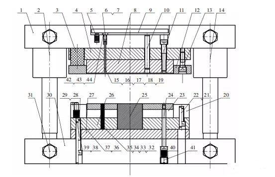 電機(jī)轉(zhuǎn)子沖片模具結(jié)構(gòu) 電機(jī)轉(zhuǎn)子沖片模具結(jié)構(gòu)